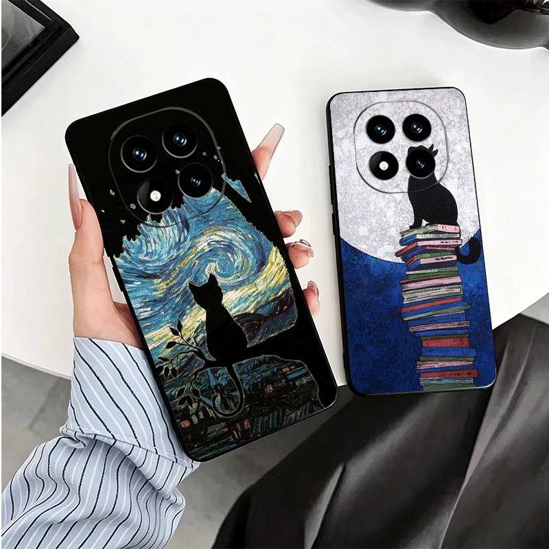 Black Cat Aesthetic Pattern So - đánh giá và giá Phone Cases Shein