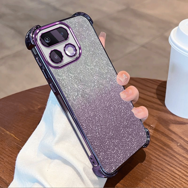 Glitter Plating Clear Protecti - đánh giá và giá Glitter Shockproof Case