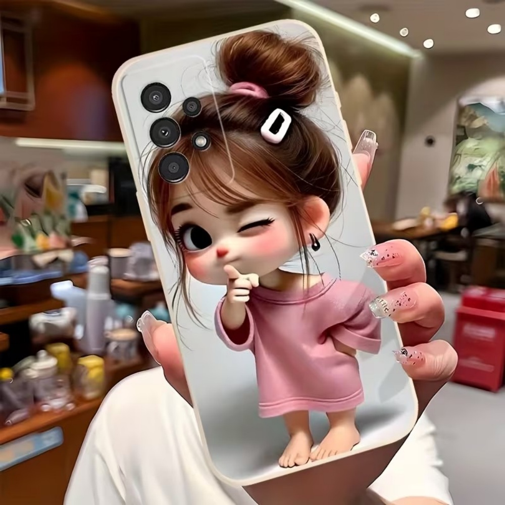 Cute Cartoon Girl Pattern Desi - đánh giá và giá Phone Cases Designer