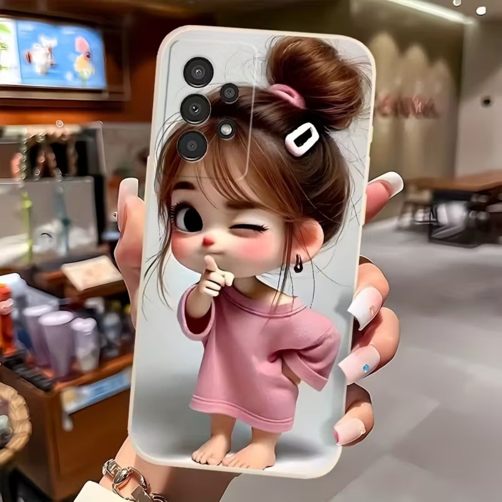 Cute Cartoon Girl Pattern Desi - đánh giá và giá Phone Cases Designer