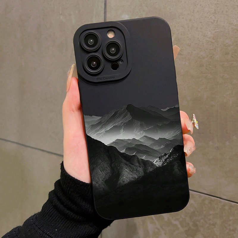 Black Mountain INS Design Sili - đánh giá và giá Phone Cases Designer