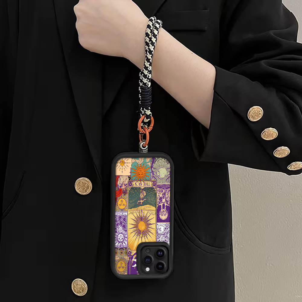 Vintage Sun Tarot Cards Strap  - đánh giá và giá Phone Cases Vintage