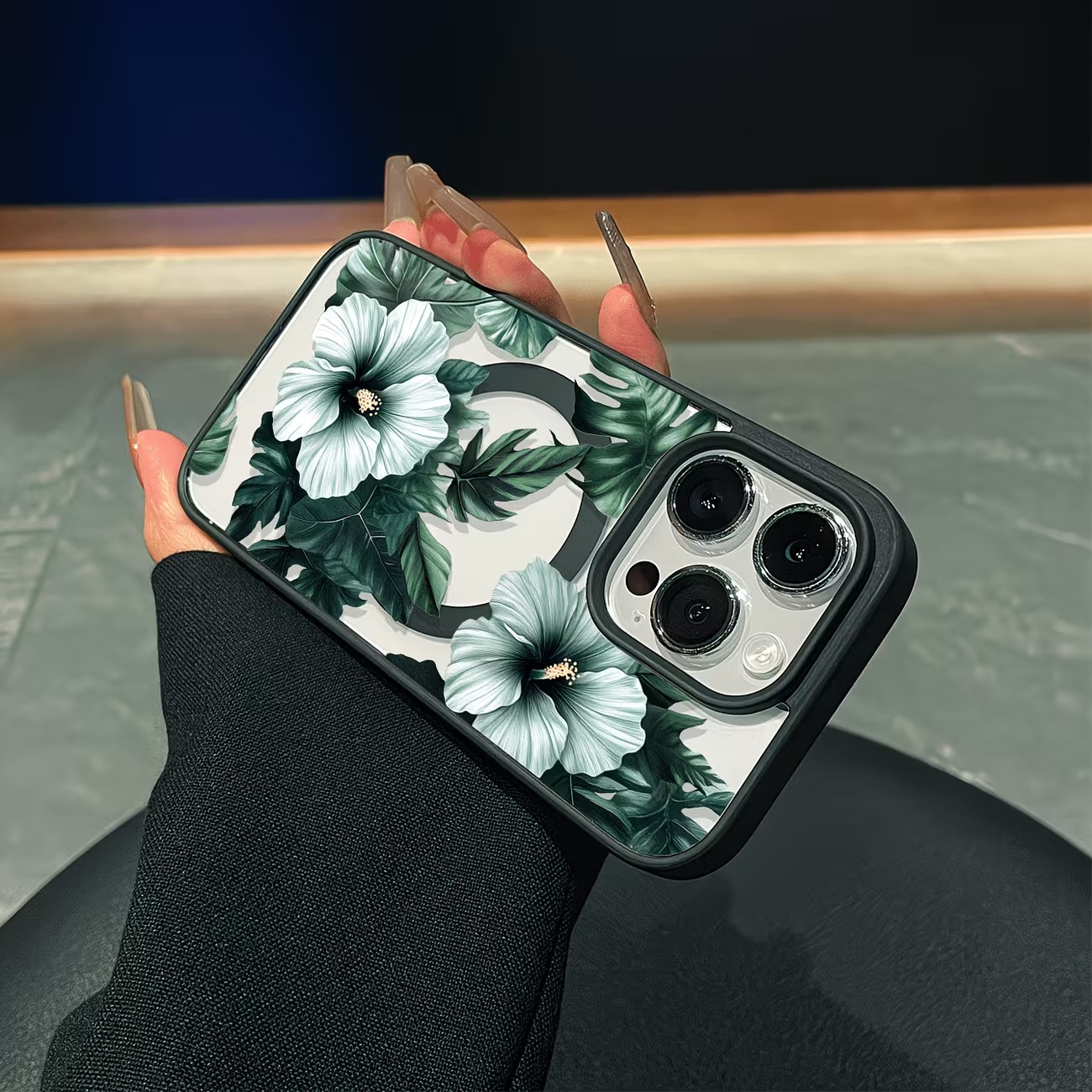 Green Floral Print Phone Case  - đánh giá và giá Phone Cases Like Loopy