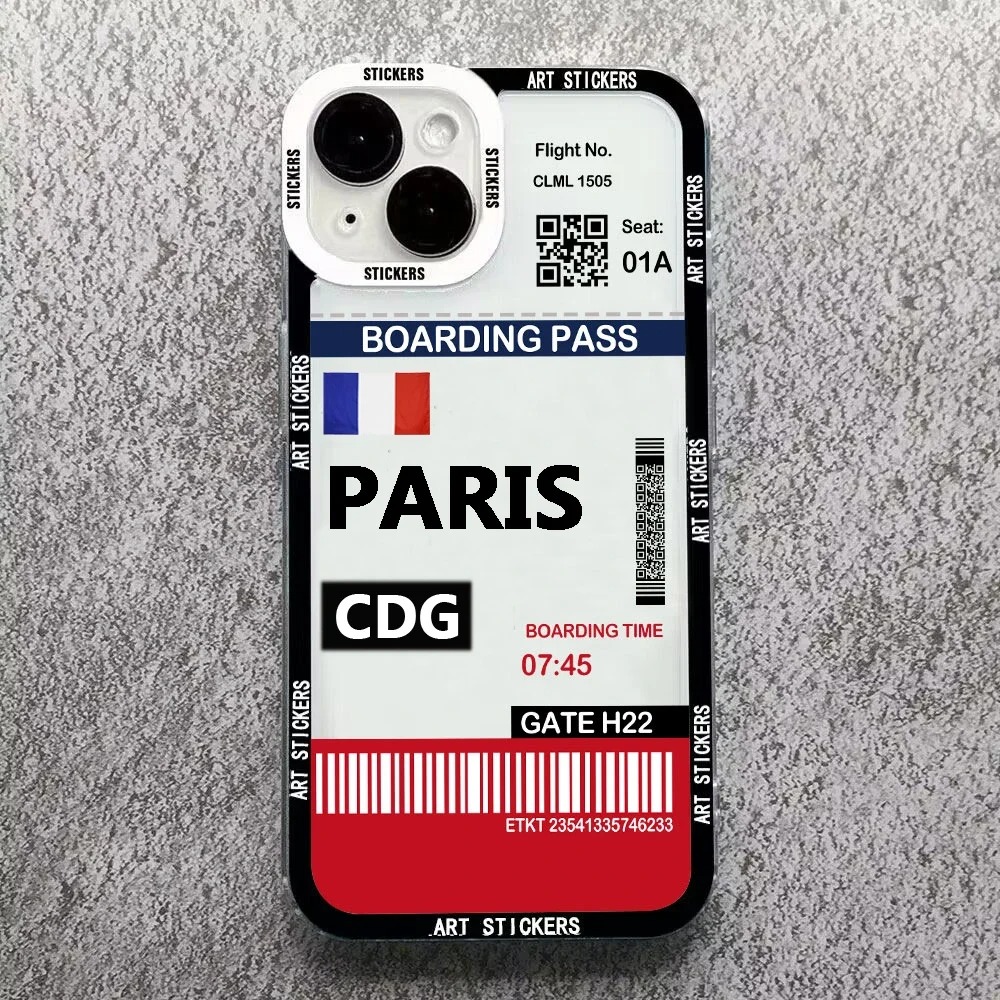 World City Travel Ticket Label - đánh giá và giá Phone Cases York