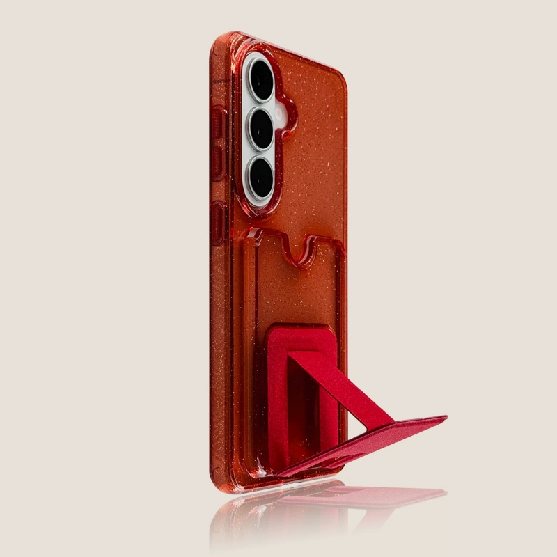 Glitter Transparent Card Walle - đánh giá và giá Glitter Shockproof Case
