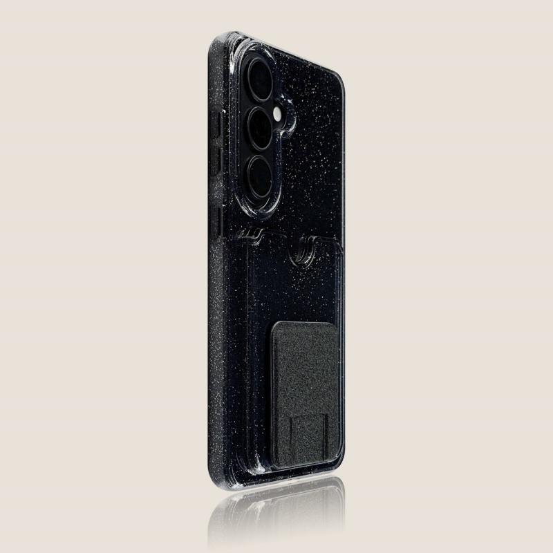 Glitter Transparent Card Walle - đánh giá và giá Glitter Shockproof Case